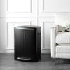 happimess HPM1005B Marco Rectangular 10.6-Gallon Double Bucket Trash Can with Soft-Close Lid, Fingerprint Resistant, Modern, Minimalistic for Home, Kitchen, Office, Bathroom, Black view 2
