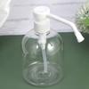 EXCEART 4pcs Transparent Plastic Hand Bottles Pump Dispenser for Refillable Gel Containers Lightweight and Easy to Use for Liquid Soaps and Lotions view 2