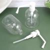 EXCEART 4pcs Transparent Plastic Hand Bottles Pump Dispenser for Refillable Gel Containers Lightweight and Easy to Use for Liquid Soaps and Lotions view 3