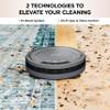 Shark AV753 ION Robot Vacuum, Tri-Brush System, Wifi Connected, 120 Min Runtime, Works with Alexa, Multi Surface Cleaning, Grey view 3
