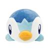Ensky Piplup Sleeping Soft Plush Pillow, Potchima, Approx. 3.7 x 4.5 x 7.5 inches (95 x 115 x 190 mm), Polyester view 1