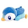 Ensky Piplup Sleeping Soft Plush Pillow, Potchima, Approx. 3.7 x 4.5 x 7.5 inches (95 x 115 x 190 mm), Polyester view 2