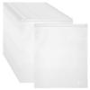 ENPOINT Ploy Frosted Zipper Bags for Clothes, 50pcs 14x16 inch Clear Plastic Bags for Clothes, T Shirt, Swimsuit, for Clothing Packaging, Shipping, Mailing, for Small Business view 1