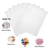 ENPOINT Ploy Frosted Zipper Bags for Clothes, 50pcs 14x16 inch Clear Plastic Bags for Clothes, T Shirt, Swimsuit, for Clothing Packaging, Shipping, Mailing, for Small Business view 4