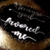 GRADWYSE Graduation Cap Topper, Class of 2024, Because God Favored Me (Black) view 3