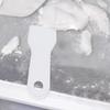 Scraper Tool Refrigerator Ice Scraper Freezer Ice Removal Shovel Defroster Handheld Flat Shovel Kitchen Gadgets (White) Icebox view 4