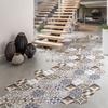 Ambiance Sticker Peel and Stick Decorative Hexagon Lilania Floor Tile, DIY Home Decor, Peel and Stick Removable Stickers, Waterproof Non-Skid Sticker - H40 x L90 cm - 10 Stickers of 20 x 18 cm view 1