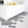 Ambiance Stickers Peel and Stick Decorative Hexagon Beton Cire Floor Tile, DIY Home Decor, Peel and Stick Removable Stickers, Waterproof Non-Skid Sticker - H40 x L90 cm - 10 Stickers of 20 x 18 cm view 2