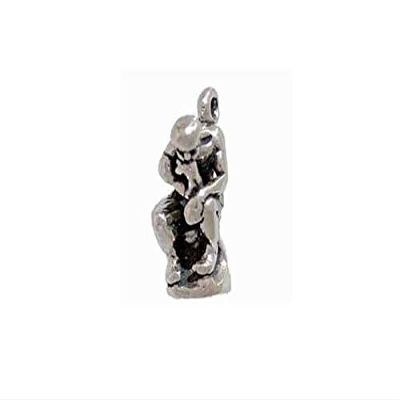 Thinker Statue Charm for Art or Sculpture Themed Jewelry from D&J