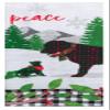 Kay Dee Designs - Holiday Hounds Peace, Dual Purpose Dish Towel, 16 x 26 view 1