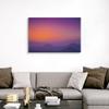 CANVAS ON DEMAND Pink and Purple Sky with Silhouetted Mountains, Namibia Canvas Wall Art Print by Aaron Von Hagen, Home Decor, Nature Artwork, 48" x32in view 3