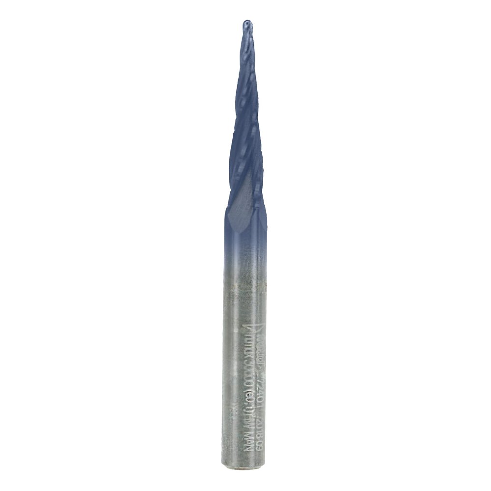 Freud 5.4 x 1/16" Tapered Ball Tip, Solid Carbide, 1/4" Shank (72-401)
