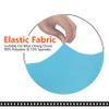 SARAFLORA Office Chair Cover- Large, Teal- Removable Computer Chair Cover for Office Chair with Zipper for Universal Rotating Chair Desk Chair Cover High Back Chair Seat Washable Protector for Pets view 3