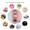 11 Inch Set of 2 Corner Wall Mounted Floating Shelf White,for Kitchen Room ,Living Room,Bathroom and Any Wall Corner Decor Display. view 4