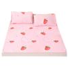 2Pcs/Set Air Conditioning Mat with Pillowcase Cartoon Pattern Foldable Summer Grounding Mat Soft Cooling Sleeping Mat 195x90cm view 1