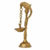GURU JEE Brass Lamps for Pooja Parrot Design Bird Brass Diyas Oil Wick Lamp Puja Item Home Dcor Fengshui Religious Gifts Deep Deepak Showpiece view 2