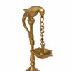 GURU JEE Brass Lamps for Pooja Parrot Design Bird Brass Diyas Oil Wick Lamp Puja Item Home Dcor Fengshui Religious Gifts Deep Deepak Showpiece view 3