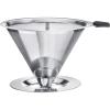 Westmark Permanent Coffee Filter/Dripper, with Cup Holder, Brasilia, top Surface 10 cm, 18/8 Stainless Steel, 24502260 view 1