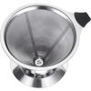 Westmark Permanent Coffee Filter/Dripper, with Cup Holder, Brasilia, top Surface 10 cm, 18/8 Stainless Steel, 24502260 view 2