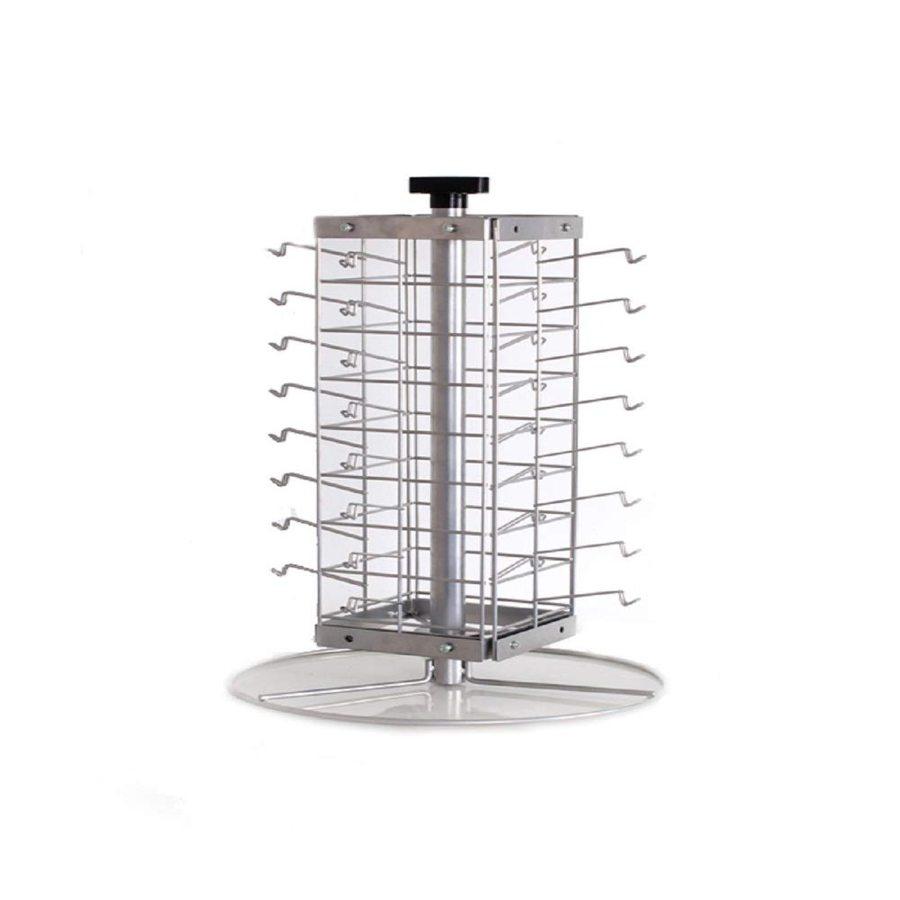Sunglasses Display Stand - 32 Pairs Metal Eye-wear Rack Rotating Display