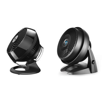 Vornado 630 Mid-Size Whole Room Air Circulator Fan & 460 Small Whole Room Air Circulator Fan with 3 Speeds, Black