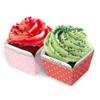 100-Piece Set of Small Square Paper Baking Cups: Cupcake Liners, Dessert Holders, Muffin Cases for Weddings, Birthdays, and Showers (Pink) view 3