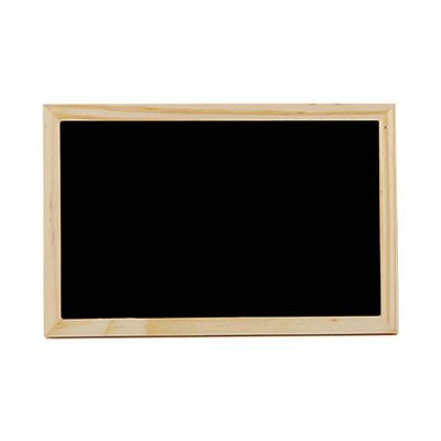 EXCEART Small Blackboard Message Wedding Place Cards Message Chalkboard Wood Message Board Hanging Chalkboard Sign Table top Decor Hanging Blackboard Wooden Desktop Board Double Sided