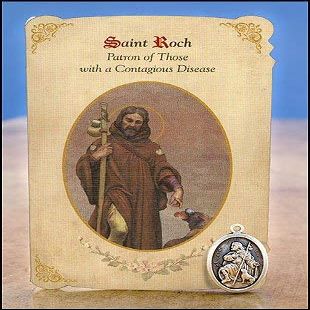 Christian Brands ST Roch Healing Medal Set 6PCS