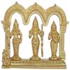 4" Rama Durbar Statue in Brass | Handmade | Made in India - Brass Statue view 1