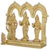 4" Rama Durbar Statue in Brass | Handmade | Made in India - Brass Statue view 2