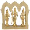 4" Rama Durbar Statue in Brass | Handmade | Made in India - Brass Statue view 3