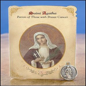 Christian Brands ST Agatha HLNG Medal Set 6PCS