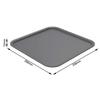 Rotho Brisen Lid for Storage Box 18l, (29,6 x 29,6 x 1,2 cm), Anthracite view 3