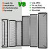 DOTORYDESIGN 3 Tier Wide Expandable Cabinet Spice Rack Organizer (14.5" to 29.1") - Step Shelf with Protection Railing, Black view 4