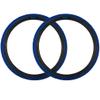 SE Bikes Cub 26 x 2.0 BMX Replacement OEM Clincher Dirt All Terrain Street Wire Bead Two Bike Tire Pair (Blue) view 1