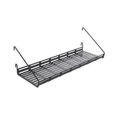 Metaltex Shelf for Wall Grille, Black, 45x15x12 cm