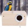 Bird Breeding House with Stand Bird Aviary Cage Box, Bird Breeding Box, Bird House for Budgerigars for Parrot(Left Opening) view 1