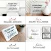 Reilly Originals 5x7 Inch Flush Only Toilet Paper & Natural Waste Designer Sign ~ Ready to Stick, Lean or Frame ~ Premium Finish, Durable (White) view 2