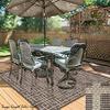 2.5'x9' - Oyster, Summer Sensations Collection - Premium Indoor/Outdoor Custom Rugs & Runners | Sunset Beach Pattern Carpet by Couristan. Balconys, Patios, Decks, Poolside & More! view 1