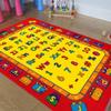 Champion Rugs Kids/Daycare/Classroom/Playroom Area Rug. Alphabet. Numbers. Train. Educational. Fun. Non-Slip Gel Back (8 Feet X 10 Feet) view 1