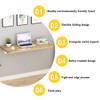 Folding Wall-Mounted Floating Table,Heavy Duty Fold Down Drop-Leaf Desk,Small Spaces Hanging Workbench,for Office Home Kitchen view 4