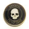 Grateful Im Not Dead Gold Plated Medallion, Chip, Token, Coin for Recovery, AA, NA, & Survivors view 1