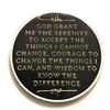 Grateful Im Not Dead Gold Plated Medallion, Chip, Token, Coin for Recovery, AA, NA, & Survivors view 2