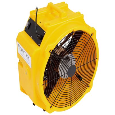 AM 4000 Portable Wind Tunnel Air Mover Circulator Equipment, 4000 CFM High-Thermal Resistant Max Performance Professional-Grade, Carpet Dryer, Floor Blower, Utility Fan, Pest Bed Bug Treatment, Yellow