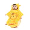 TONWHAR Kids Bath/Pool/Beach Hooded Poncho Towel-Cartoon Animal Pattern Cotton Beach Towel for Baby and Kids (Lion, 1-4 Years/Height:33.4"-43.3") view 1