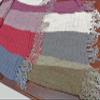 100% Peruvian Royal Super Baby Alpaca Throw Blanket Full-Size (71 W x 79 L + 5 Fringes  180 x 200 cm; 3.5 kg) Crochet Chunky Knit, Organic, Sustainable, Eco-Friendly view 1