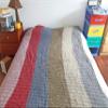 100% Peruvian Royal Super Baby Alpaca Throw Blanket Full-Size (71 W x 79 L + 5 Fringes  180 x 200 cm; 3.5 kg) Crochet Chunky Knit, Organic, Sustainable, Eco-Friendly view 4