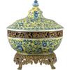 1pc Hand Painted Porcelain Tureen With Bronze Ormolu view 1