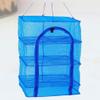 BESPORTBLE Foldable Fish Cage Foldable Garment Rack Hanging Drying Net Dryer Rack Dry Net Drying Rack Foldable Drying Rack Net Shrimp Fish Drying Rack Crab Nylon Mesh Hanging Cage view 2