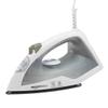 Amazon Basics 1200W 10 Steam Iron, With Non-Stick Teflon Soleplate, 5 Fl Oz Water Tank (150 ML), Auto Shut-Off, Anti-Drip, Anti-Calcification, Thermostat, 6.5Ft Cord, Gray view 1